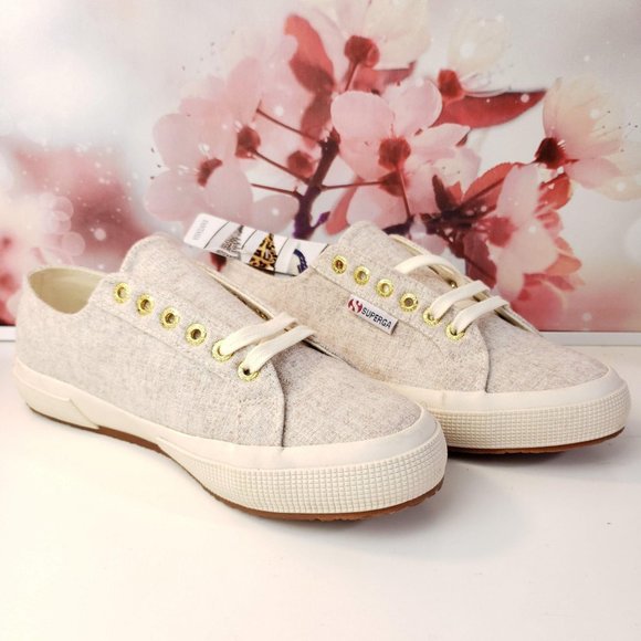 NEW without tag SUPERGA 2750 Wool Blend Lace-Up Sneakers 8. Worn once. - Picture 1 of 8
